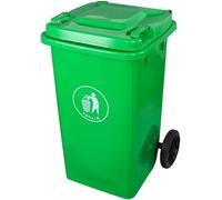 outdoor Large Residential Heavy Duty Wheeled Trash Can Recycling dustbin