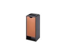 Outdoor Large Square Trash Can with Extinguish Ashtray for Commercial Hotel Shopping Mall Lobby Office Building