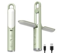 Outdoor LED Camping Light Rechargeable, 3-in1 Camping Lantern 1200mAh, IP53 Water Resistant Camping Lamp Tent Lights with Hook Work Light with Magnetic Foldable 90° Foldable Side (Light Green)