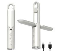 Outdoor LED Camping Light Rechargeable, 3-in1 Camping Lantern 1200mAh, IP53 Water Resistant Camping Lamp Tent Lights with Hook Work Light with Magnetic Foldable 90° Foldable Side, Beige