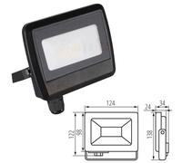 Kanlux 33201 20W LED Flood Light Outdoor Exterior Garden Wall Security Lighting [EEK: A+]