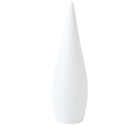 Beliani Outdoor LED Floor Lamp VULETAS White, White