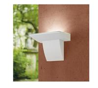 Outdoor Led Wall Light 2 x 2.5W White IP44 EGLO 93255 FONTELA [EEK: A++]