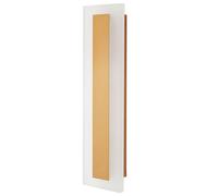 Beliani Outdoor Led Wall Light Rosalie 30 Cm Gold