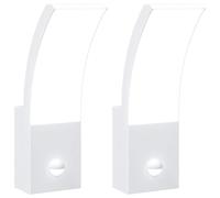 Outdoor LED Wall Lights Wall Lamps Wall Lantern Die-cast Aluminium vidaXL [EEK: A]