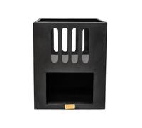 Ivyline Outdoor Libra Contemporary Firebowl 55x45cm - Black