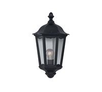 Outdoor Light Black Alex Half Wall IP44 Flush Searchlight 82505BK