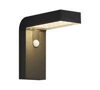 Outdoor Light Black Alya LED Wall IP44 PIR Motion Sensor Solar Nordlux