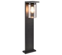 Outdoor Light Black Ardila Bollard IP44 Matt Photocell Sensor 650mm Trio