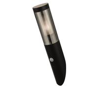 Outdoor Light Black Batton Wall IP44 Matt PIR Motion Sensor Searchlight