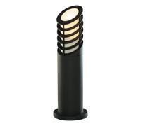 Outdoor Light Black Bollards Post 450mm Slanted Searchlight 1086-450