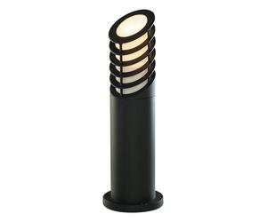 Outdoor Light Black Bollards Post 450mm Slanted Searchlight 1086-450