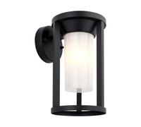 Endon 96916 Braden 1lt Wall Textured black & white pc 10W LED E27 (Required)