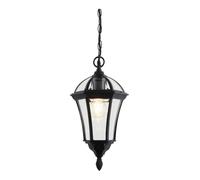 Outdoor Light Black Drayton Pendant IP44 Endon YG-3503