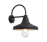 Outdoor Light Black Farmhouse Wall IP44 Textured Endon 95899