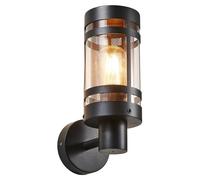Outdoor Light Black Gada Wall Brass Zink ZN-40004-BLK/BRS