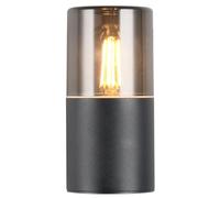 Outdoor Light Black Hoosic Wall IP44 Matt Trio 224060132