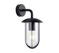 Outdoor Light Black Quinn Wall IP44 Textured Endon 96922