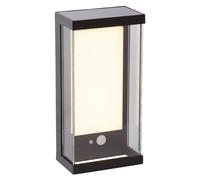 Netlighting Solar LED Wall Light with P.I.R Motion Sensor Black 67419BK