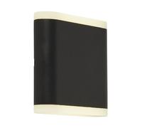 Outdoor Light Black Stratford II LED Wall IP44 Searchlight 3486BK