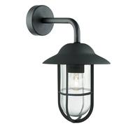 Outdoor Light Black Toronto Wall IP44 Matt Searchlight 3291BK