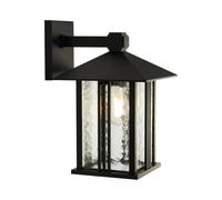 Outdoor Light Black Venice Wall IP44 Searchlight 7926BK