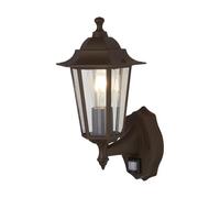 Outdoor Light Brown Alex Wall IP44 PIR Motion Sensor Rust Searchlight 68001RUS