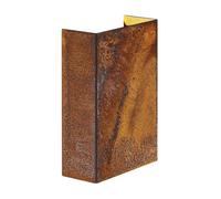 Outdoor Light Brown Fold 10 LED Wall IP54 Corten Nordlux 2019041038 [EEK: F]