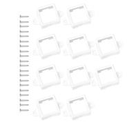Outdoor Light Clip Holder, Outdoor Light Clip Holder - 10 Pieces Strip Fixing Device Kit LAD LED LAMP, Outdoor Light Strips Cutout Door for Yard, Fat