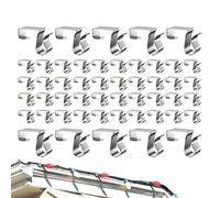 Outdoor Light Clips | 50Piece Heavy Duty Clamp,Holiday Light Clips - for Wall Tree Ceiling Plants Patio Picture Outside