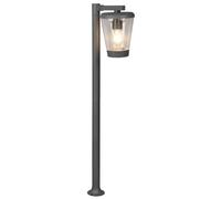 Outdoor Light Grey Cavado Bollard IP44 Anthracite 1m Trio 411060142