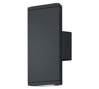 Outdoor Light Grey Colorado Double LED Spot IP54 Anthracite Trio 228460242