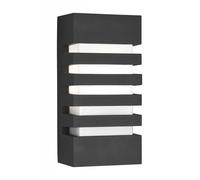 Outdoor Light Grey Exeter Wall Dark IP54 Searchlight 3393GY