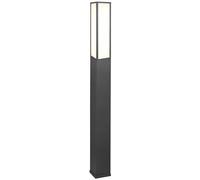 Outdoor Light Grey Fuerte Bollard IP54 Anthracite 1.55m Trio 426260142