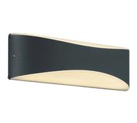 Outdoor Light Grey Konda LED Wall IP65 Anthracite Up & Down Trio 228560242