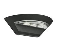 Outdoor Light Grey Lincoln LED Wall IP44 Dark Searchlight 5122GY