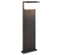 Outdoor Light Grey Nestos Bollard IP54 800mm Anthracite PIR Motion Sensor Trio