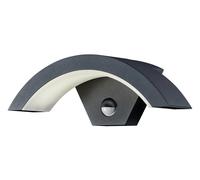 Outdoor Light Grey Ohio LED Wall IP54 Anthracite PIR Motion Sensor Trio