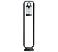 Outdoor Light Grey Sambesi Bollard IP44 Anthracite Photocell Trio 404160142