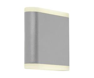 Outdoor Light Grey Stratford II LED Wall IP44 Searchlight 3486GY