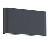 Outdoor Light Grey Thames II LED Wall IP54 Anthracite Up & Down Trio 227660242