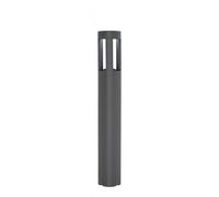Outdoor Light Grey Tribeca LED Bollard Drive Post IP44 80cm Textured Saxby