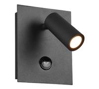 Outdoor Light Grey Tunga LED Spot IP54 Anthracite PIR Motion Sensor Trio