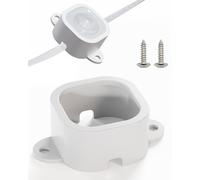 Outdoor Light Mounting Clips for Govee H706/H806, 60 Pcs White, Replace 3M Glue, Secure Installation for Govee Pro Permanent Outdoor Lights Extension