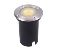 Outdoor Light Silver Andor Drive Over IP67 Stainless Steel Round Nordlux