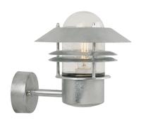 Outdoor Light Silver Blokhus Wall IP54 Galvanised Steel Up Nordlux 25011031