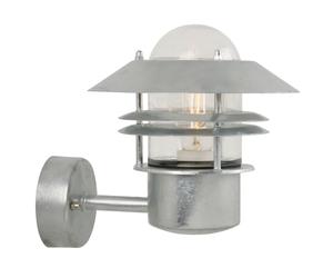 Outdoor Light Silver Blokhus Wall IP54 Galvanised Steel Up Nordlux 25011031
