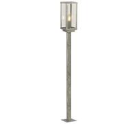 Outdoor Light Silver Box II Bollard IP44 Galvanised 900mm Searchlight