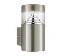 Outdoor Light Silver Brooklyn LED Wall Satin Searchlight 7508