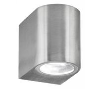 Outdoor Light Silver Eiffel Spot IP44 Satin Searchlight 8008-1SS-LED